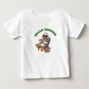 こんにちは ベビーTシャツ