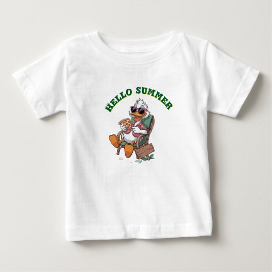 こんにちは ベビーTシャツ (正面)
