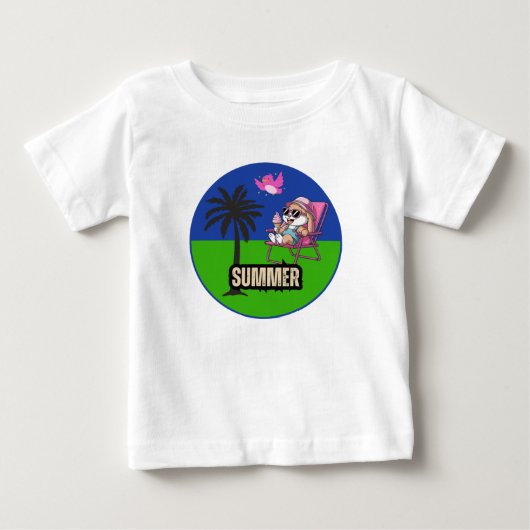 こんにちは ベビーTシャツ (正面)