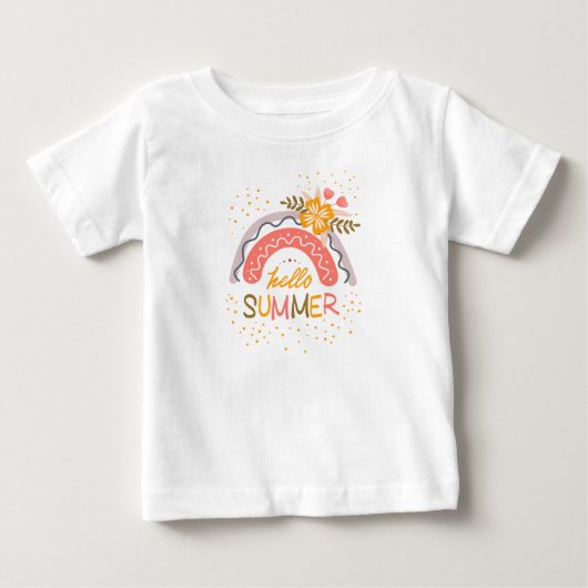 こんにちは ベビーTシャツ (正面)