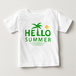 こんにちは ベビーTシャツ