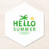 こんにちは ペーパーコースター (正面)