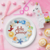 こんにちは ペーパープレート (パーティー)