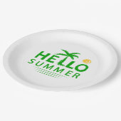 こんにちは ペーパープレート (アングル)