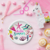 こんにちは ペーパープレート (パーティー)