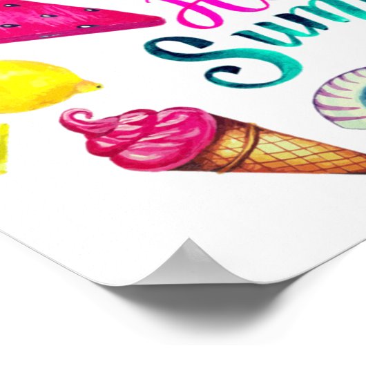 こんにちは ポスター (角)