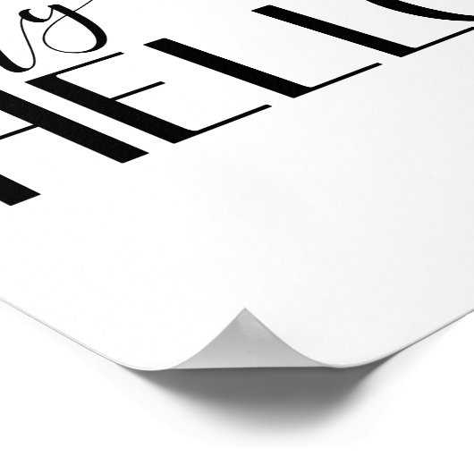 こんにちは ポスター (角)