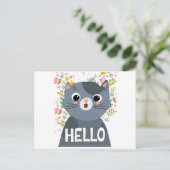 こんにちは ポストカード (スタンド正面)