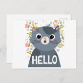 こんにちは ポストカード (正面/裏面)