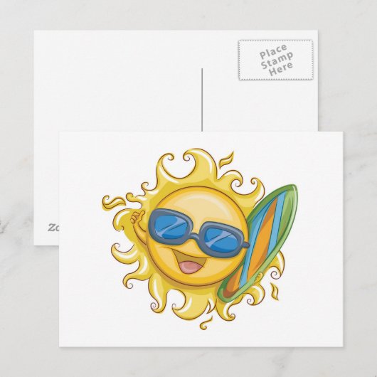 こんにちは ポストカード (正面/裏面)