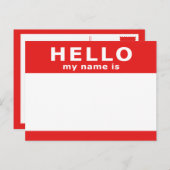 こんにちは ポストカード (正面/裏面)