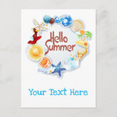 こんにちは ポストカード (正面)