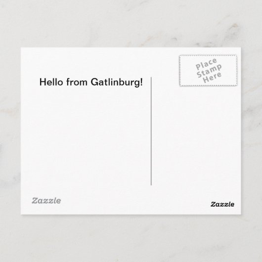 こんにちは ポストカード (裏面)