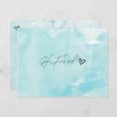 こんにちは ポストカード (正面/裏面)