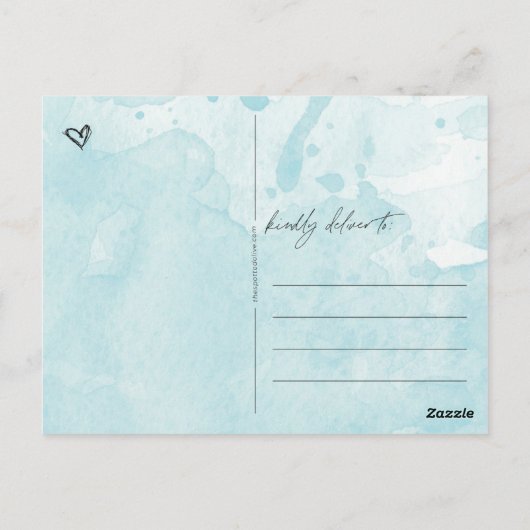 こんにちは ポストカード (裏面)