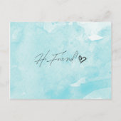 こんにちは ポストカード (正面)