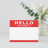 こんにちは ポストカード (スタンド正面)