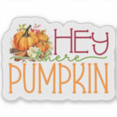 こんにちは、ポムキンちゃん！ シール (正面)