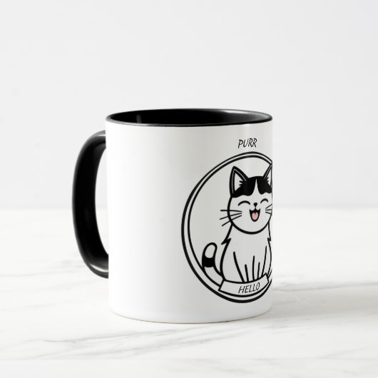 こんにちは マグカップ (正面左)