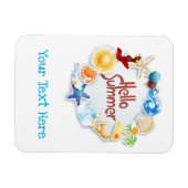 こんにちは マグネット (横)