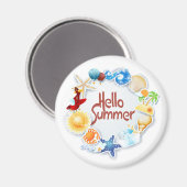 こんにちは マグネット (正面/裏面)