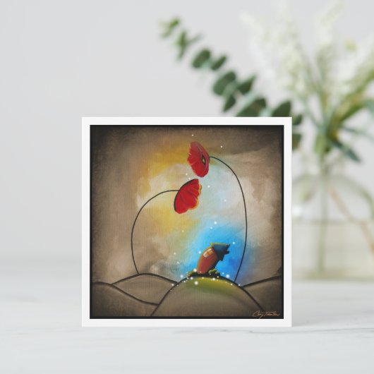 こんにちは – ミニプリント (スタンド正面)