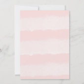 こんにちは ミルクボトル フランス風ベビーシャワー招待状 招待状 (裏面)