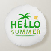 こんにちは ラウンドクッション (裏面)