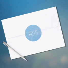 こんにちは ラウンドシール