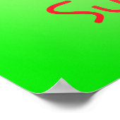 こんにちは リトルサンシャイン ぬいぐるみ壁アートプリント ポスター (角)