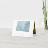 こんにちは リトル キティー 感謝カード (裏面)