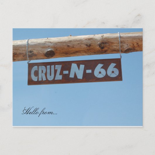 こんにちは…リト66 ポストカード (正面)