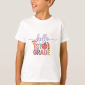 こんにちは、一年生 Tシャツ (正面)