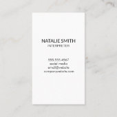 こんにちは |世界の地図 |言語学 名刺 (裏面)