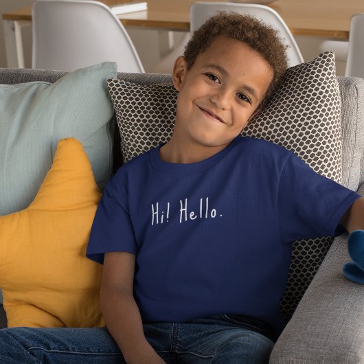 こんにちは!初めまして Tシャツ