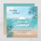 こんにちは 招待状 (正面/裏面)