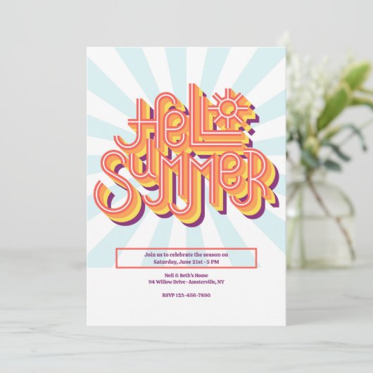 こんにちは 招待状 (スタンド正面)