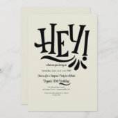 こんにちは 招待状 (正面/裏面)