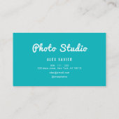 こんにちは|明るいカラフル 名刺 (裏面)