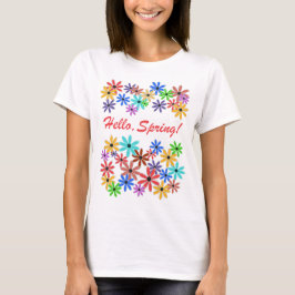 こんにちは、春! Tシャツ