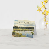 こんにちは…注空白の票 カード (黄色い花)