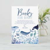 こんにちは 海の少年 ブルーの下の海 赤ちゃんのための絵本 招待状 (スタンド正面)