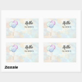 こんにちは、私の名前はパーティーバルーン 長方形シール (シート)