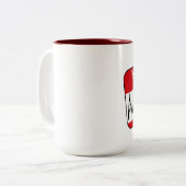 こんにちは、私の名前は素晴らしいです ツートーンマグカップ (正面左)