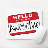 こんにちは、私の名前は素晴らしいです マウスパッド (マウス)