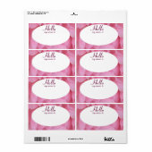 こんにちは、私の名前は_ ラベル (フルシート)