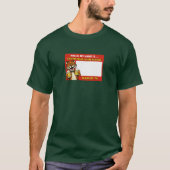 こんにちは、私の名前は・・・ Tシャツ (正面)
