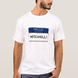 こんにちは、私の名前はMitchellです! Tシャツ