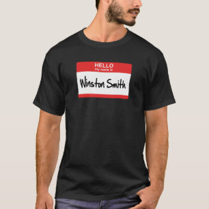 こんにちは。 私の名前はWinstonスミスです Tシャツ