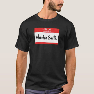 こんにちは。 私の名前はWinstonスミスです Tシャツ